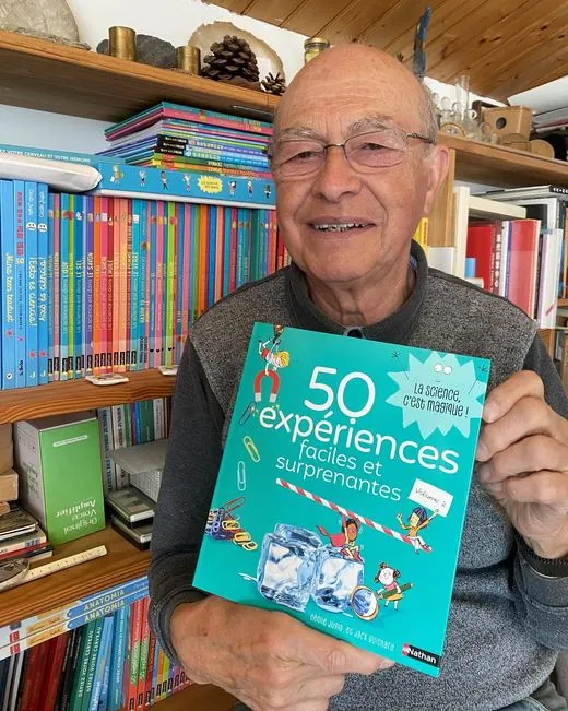 Jack Guichard avec « 50 expériences faciles et surprenantes »